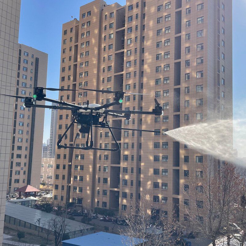 HYC Tethered Cleaning Drone-300m Height for High buildings, Windows with 4100PSI Water Pressure - Image 6