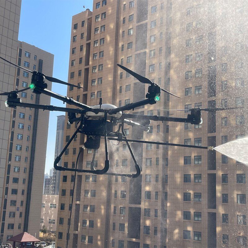 HYC Tethered Cleaning Drone-300m Height for High buildings, Windows with 4100PSI Water Pressure - Image 5